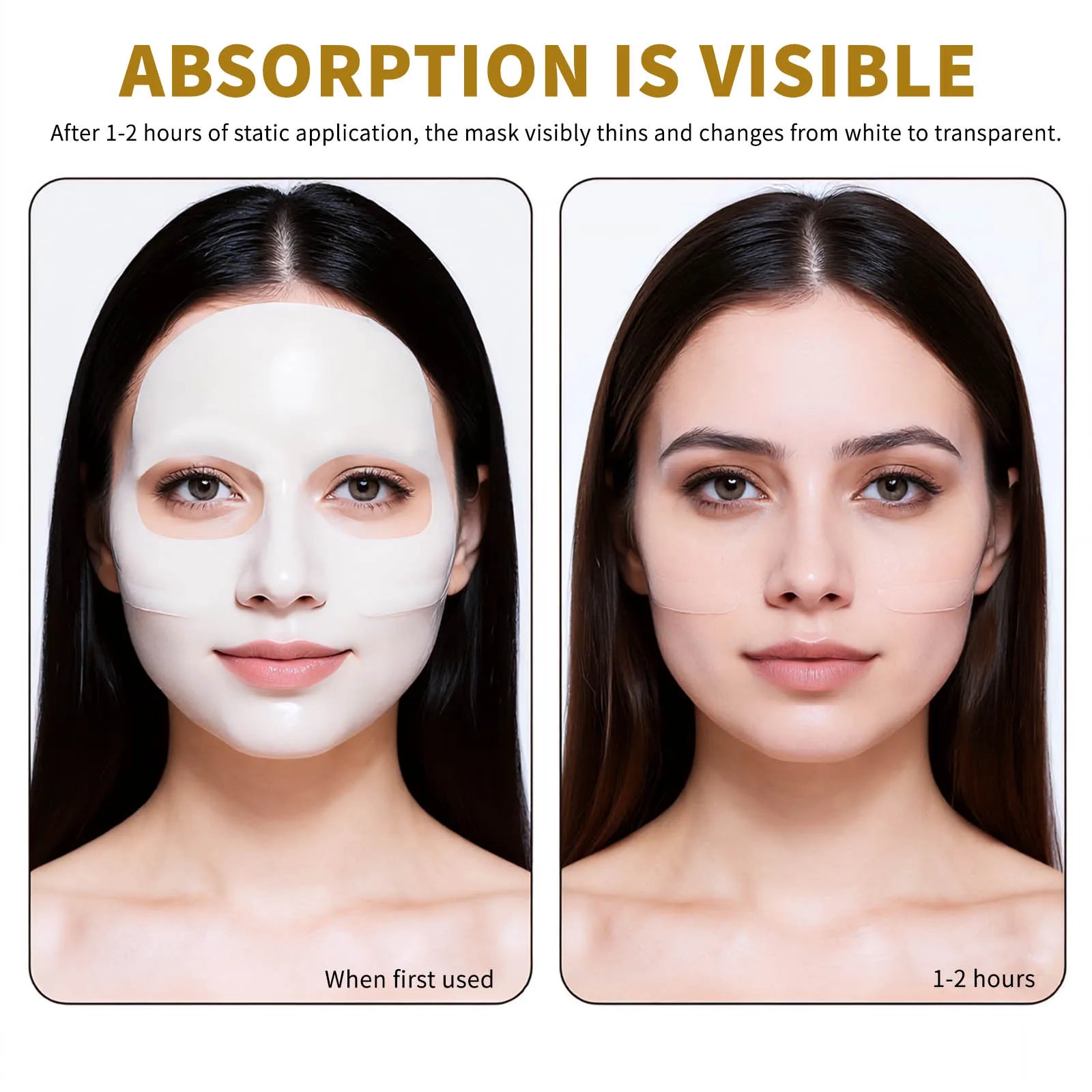 Kollagen Ansiktsmask för Natten – Anti-Aging & Återfuktande