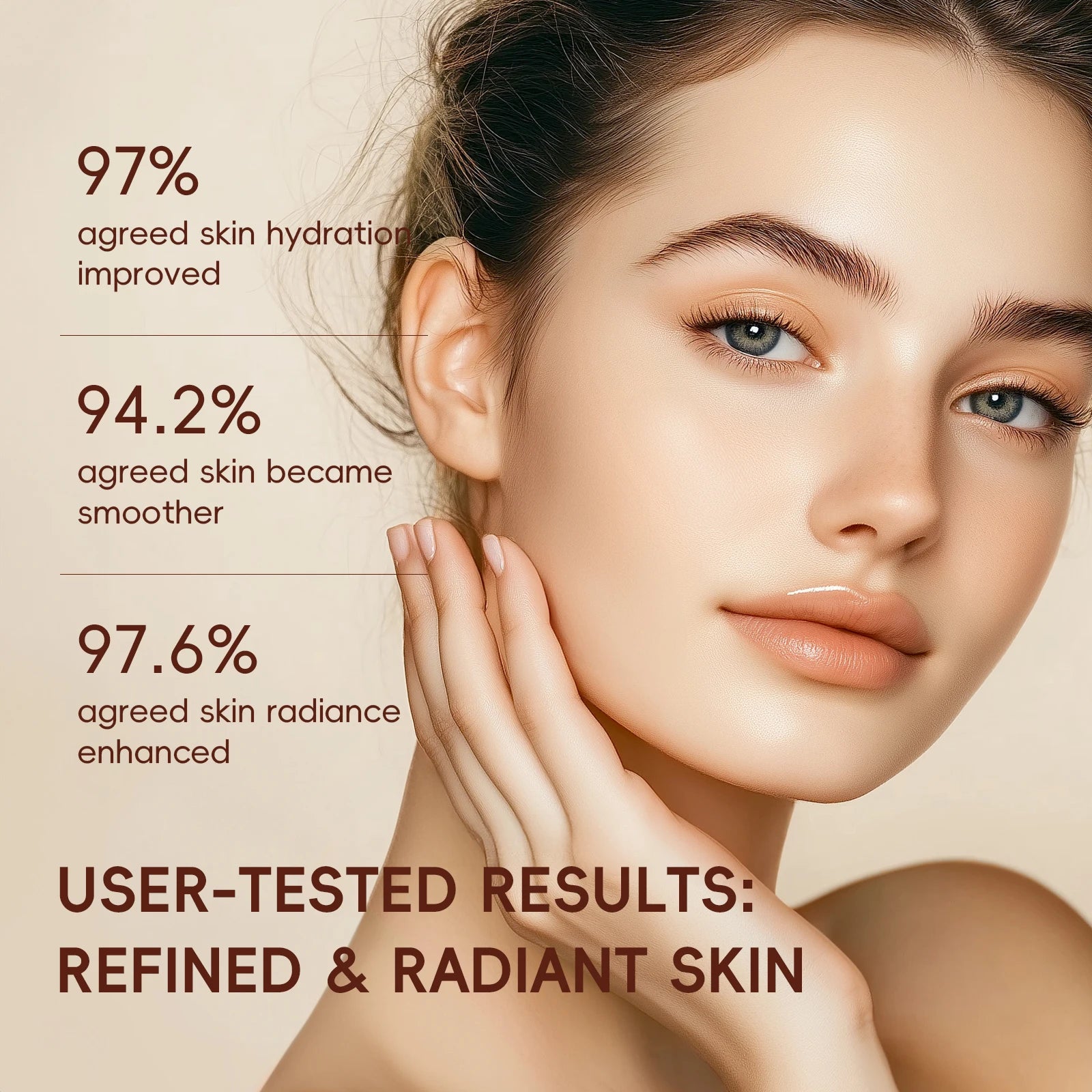 Moisturizing & Anti-Oxidation! LAIKOU Rice 5-Piece Skincare Set (50g Cleanser+100ml Toner+17ml Serum+20g Eye Cream+30g Cream)